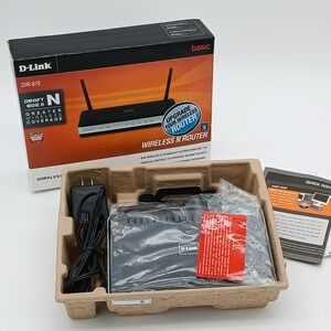 D-Link DIR-615 300 Mbps 1 Wireless N Router - NIB (no install cd)